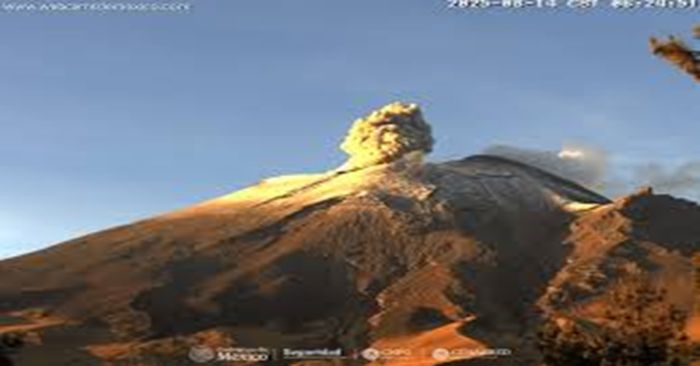 Aumenta levemente actividad el Popocatépetl, emite 54 exhalaciones en 24 horas
