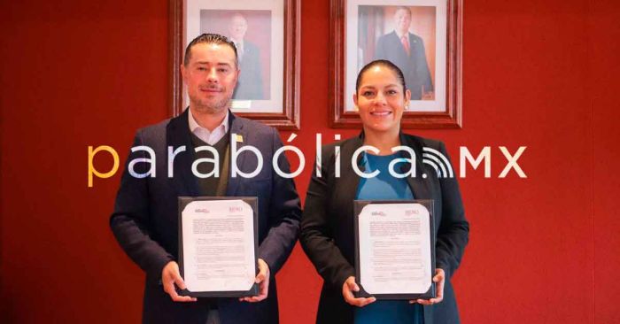 Signan alianza estratégica la Ibero Puebla y San Andrés Cholula