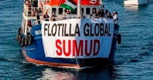 Intercepta Israel a la Flotilla Sumud Global que se dirigía a Gaza