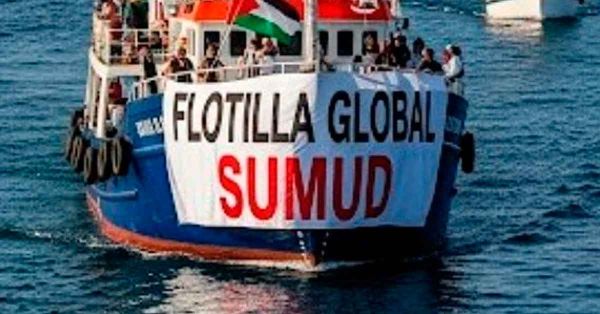 Intercepta Israel a la Flotilla Sumud Global que se dirig&iacute;a a Gaza