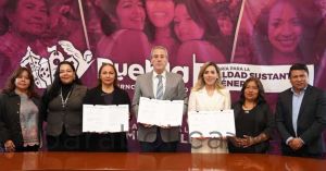 Firma Pepe Chedraui convenio para fortalecer atenci&oacute;n a mujeres