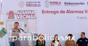 Se refuerza la seguridad en Puebla capital con Alarmas Vecinales: García Parra