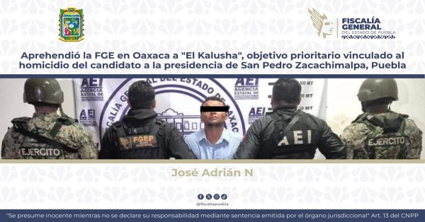 Aprehenden a "El Kalusha", vinculado al homicidio de un candidato a la presidencia