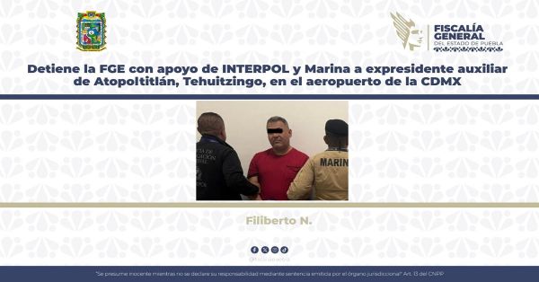 Detienen a Filiberto N. es se&ntilde;alado por abuso de autoridad