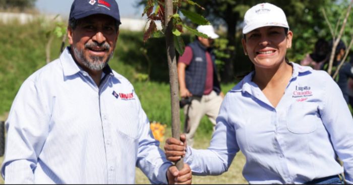 Fomenta Lupita Cuautle la cultura de cuidado ambiental en San Andrés Cholula