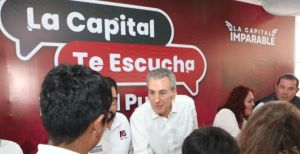 Lleva Pepe Chedraui “La Capital Te Escucha” a San Jerónimo Caleras