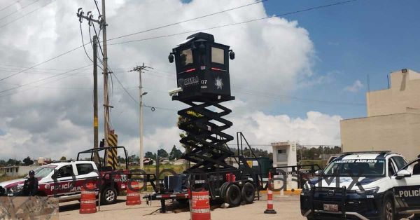 Llega Torre de videovigilancia a Zacatlán