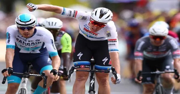 Gana Tim Merlier la tercera etapa del Tour de Francia