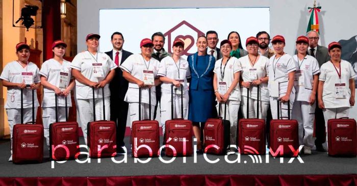 Ofrece Salud Casa por Casa cercanía, atención y amor: Sheinbaum