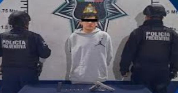 Detienen a sujeto armado durante operativo de vigilancia en Atlixco