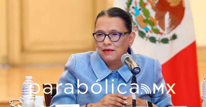 Encabeza Rosa Icela Rodríguez la mañanera ante la ausencia de Claudia Sheinbaum