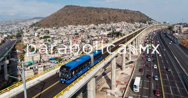 Encabeza Sheinbaum pruebas del Troleb&uacute;s Chalco-Santa Marta