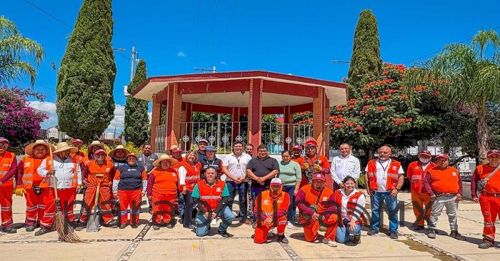 Realiza Gobierno de la Ciudad campaña de limpieza en las 17 Juntas Auxiliares