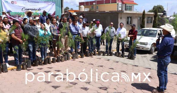 Inicia la primera Campa&ntilde;a de Reforestaci&oacute;n Social en Xiutetelco