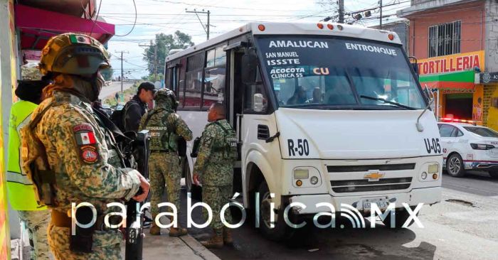 Realizan fuerzas federales y estatales el operativo "Pasajero Seguro"