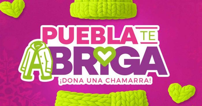 Invita MariElise Budib a sumarse a la campa&ntilde;a "Puebla te abriga, dona una chamarra"