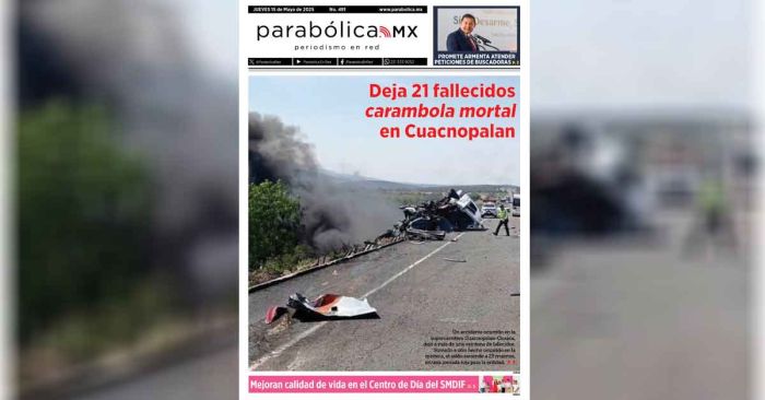 Checa la edición PDF de este jueves 15 de Mayo
