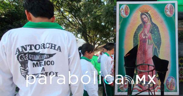 Cruzan Puebla los Peregrinos de Tzimol: emprenden traves&iacute;a de fe desde Chiapas