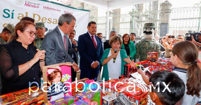 &ldquo;La violencia no se combate con m&aacute;s violencia", afirma Roc&iacute;o B&aacute;rcena desde Puebla