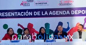 Presenta Lupita Cuautle la Agenda Deportiva 2025 de San Andrés Cholula