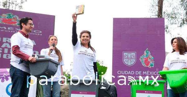 Anuncia Clara Brugada inversi&oacute;n de 500 millones de pesos para reciclaje en la CDMX