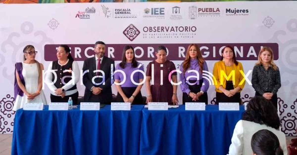 Encabeza FGE el Tercer Foro Regional del Observatorio de Participación Política de las Mujeres