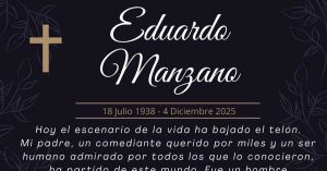 Muere Eduardo Manzo &ldquo;El Polivoz&rdquo;, a los 87 a&ntilde;os