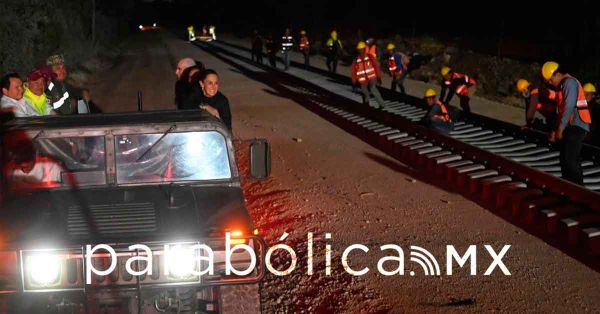 Supervisa Sheinbaum construcci&oacute;n de Tren Maya de carga en Yucat&aacute;n