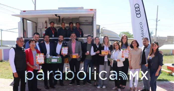 Lanza Audi México el programa &quot;Nutriendo el futuro&quot; en San José Chiapa