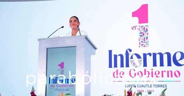 Rinde Lupita Cuautle Torres su primer Informe de Gobierno en San Andrés Cholula