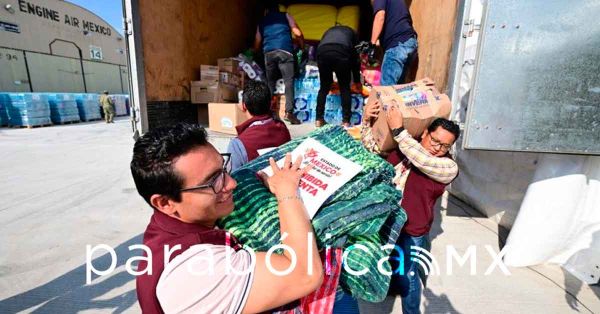 Suman 45 toneladas de apoyo del Edomex a Hidalgo: Delfina G&oacute;mez