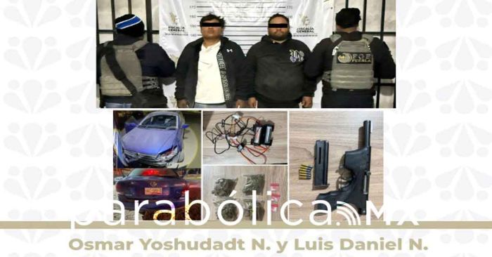 Desmantela FGE a banda ligada al robo de vehículo con violencia en Puebla y Amozoc