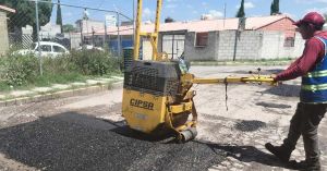 Anuncian despliegue de cuadrillas para bacheo en la capital