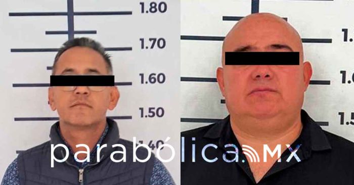 Detienen a dos sujetos con un vehículo con reporte de robo en San Andrés Cholula