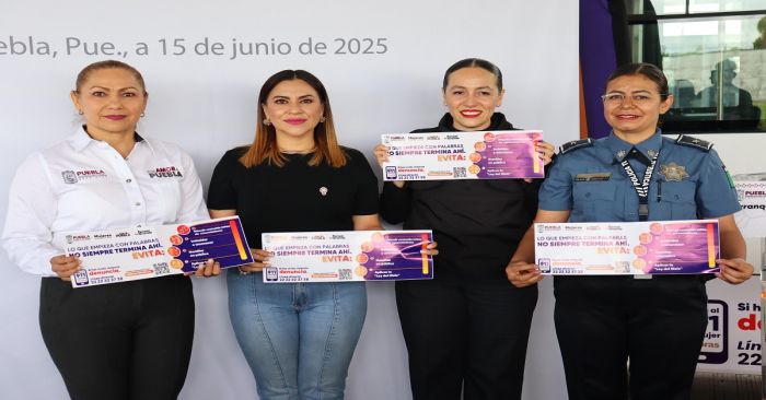 Presenta Secretaría de Mujeres campaña contra la violencia de género en RUTA