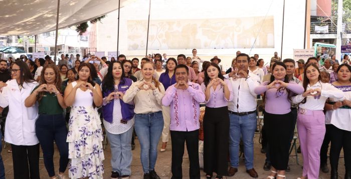 Realizan Jornada Violeta en Tepexi de Rodríguez