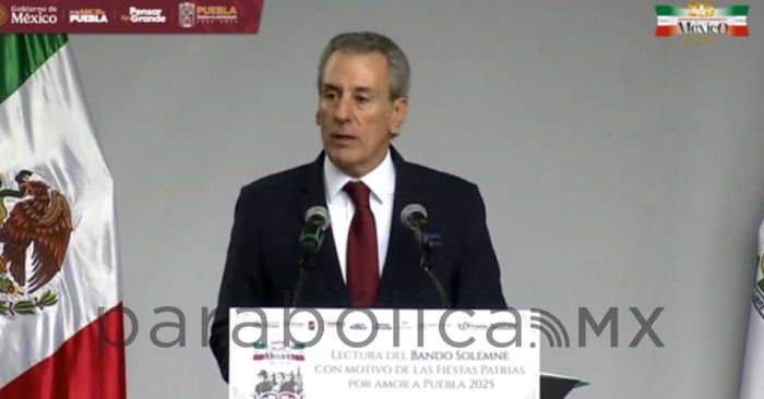 Realiza Pepe Chedraui lectura del Bando Solemne por Fiestas Patrias