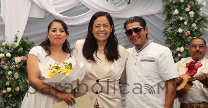 Realizan bodas comunitarias en Atlixco