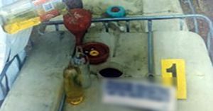 Detienen a Amador N. por transportar huachicol en Acajete