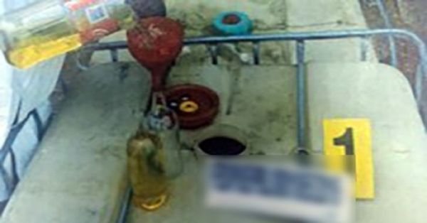 Detienen a Amador N. por transportar huachicol en Acajete