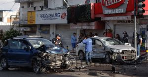 Deja una mujer herida accidente en la Recta a Cholula