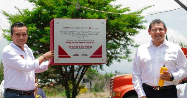 Arranca construcci&oacute;n del Primer Centro Microrregional de Bienestar Animal en Huejotzingo