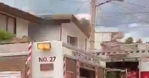 Explosión de tanque de gas provoca incendio en Estrellas del Sur