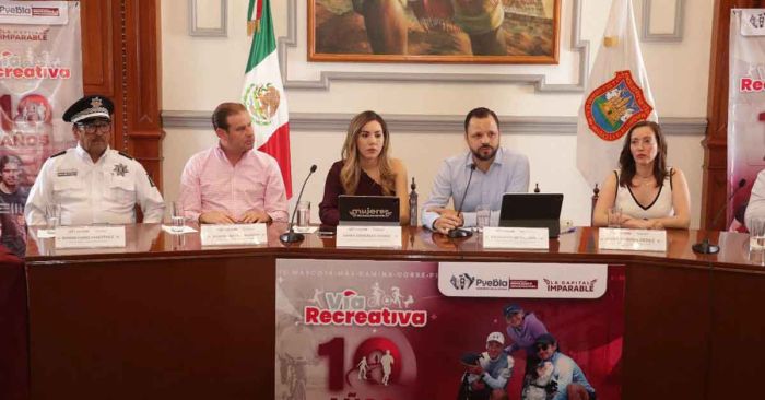 Alistan actividades por aniversario 10 de la Vía Recreativa