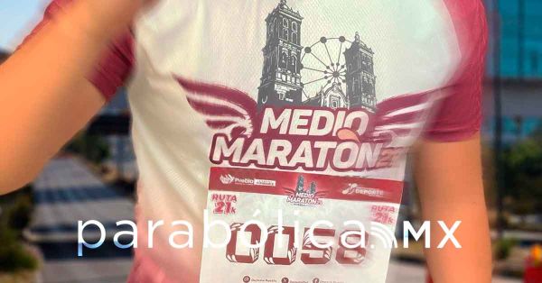 Entregará Deporte municipal kits a 3 mil corredoras y corredores del Medio Maratón