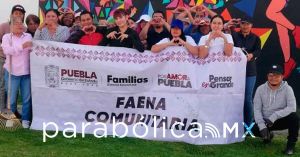 Encabeza DIF de Cuautlancingo una faena comunitaria