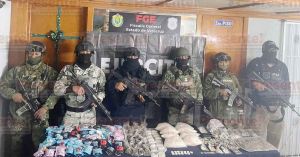 Asegura Ejército y GN drogas tras cateo en Poza Rica, Veracruz