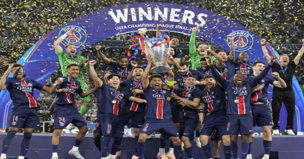 Gana PSG su primera Champions con goleada al Inter 5-0