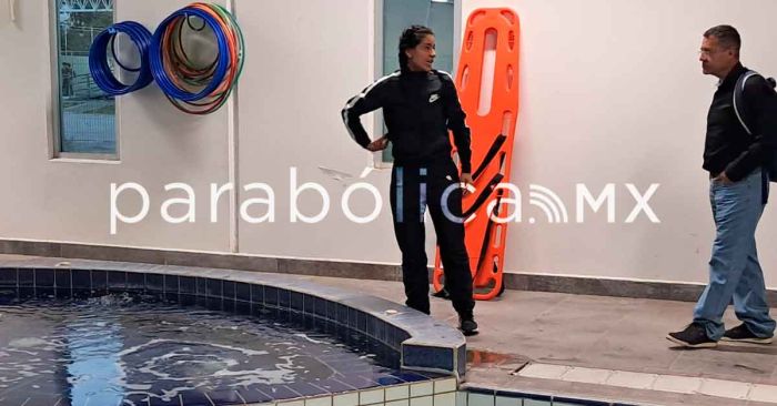 Supervisa Gaby “La Bonita“ Sánchez trabajos de mantenimiento en polideportivos