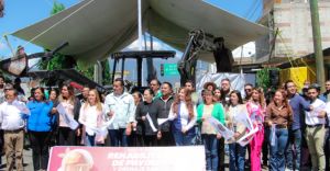 Inicia Roberto Solís rehabilitación de la carretera Huejotzingo-Xalmimilulco